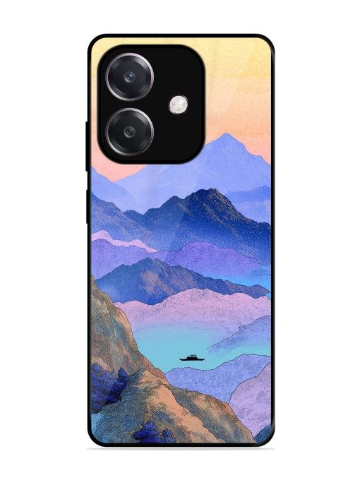 Mountain Mist Glossy Soft Edge Case for Oppo A3 (5G)