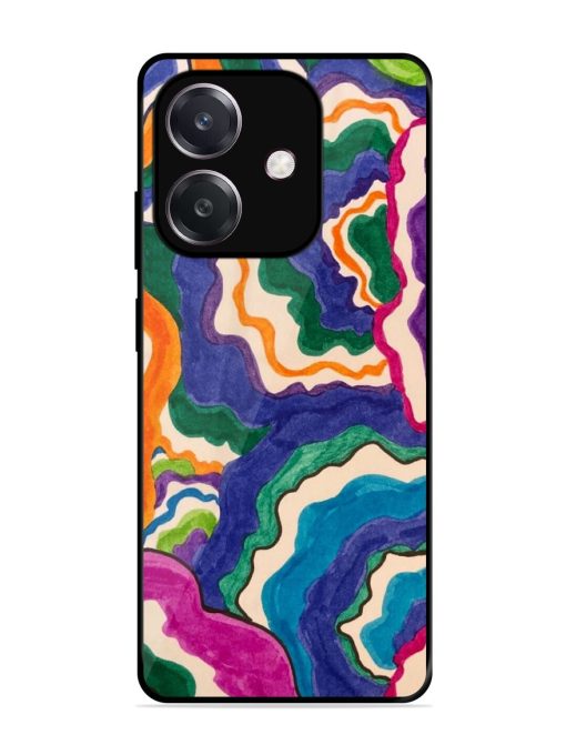 Wavy Wonder Glossy Soft Edge Case for Oppo A3 (5G)