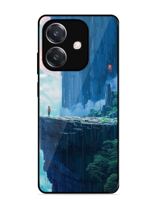 Solitude In The Sky Glossy Soft Edge Case for Oppo A3 (5G)
