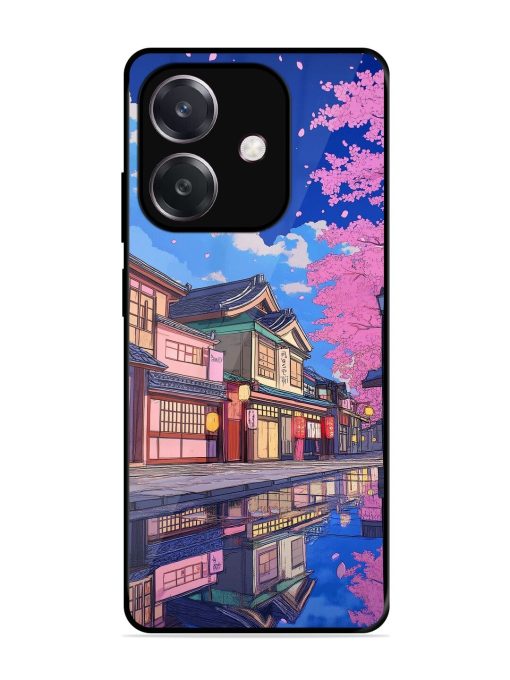 Tranquil Reflections Glossy Soft Edge Case for Oppo A3 (5G)