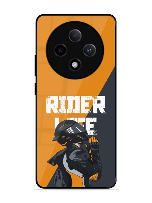 Ride Never Ends Glossy Soft Edge Case for Oppo F27 (5G)