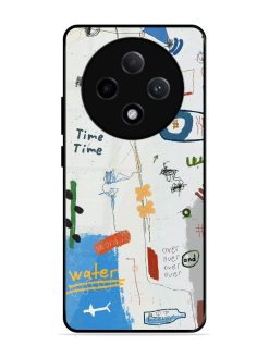 Mind Map Madness Glossy Soft Edge Case for Oppo F27 (5G)