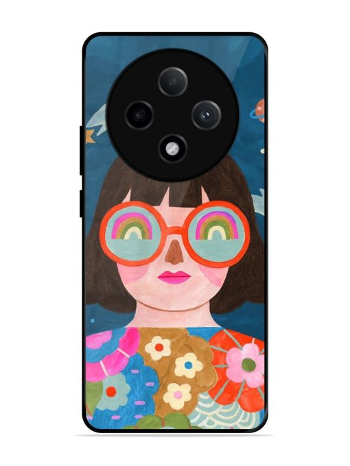 Dreamscape Vision Glossy Soft Edge Case for Oppo F27 (5G)