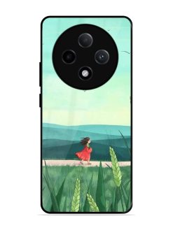 Solitude'S Serenity Glossy Soft Edge Case for Oppo F27 (5G)