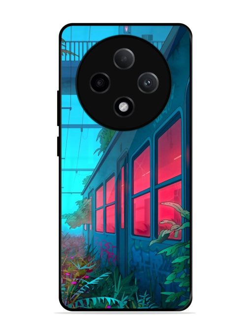 Urban Jungle Glossy Soft Edge Case for Oppo F27 (5G)