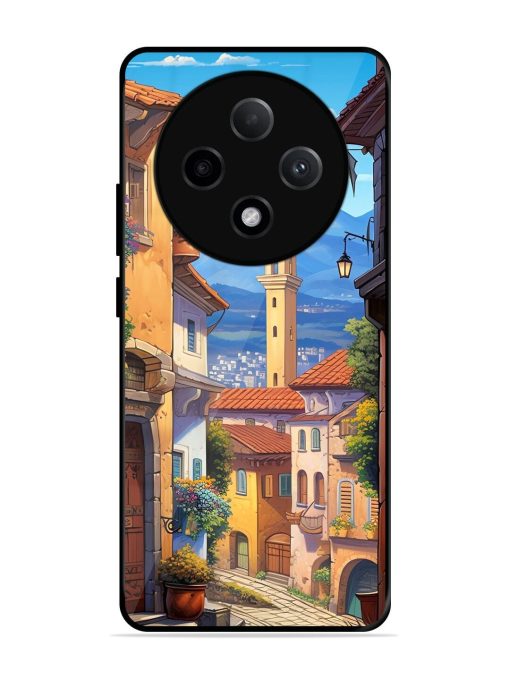 Tuscan Twilight Glossy Soft Edge Case for Oppo F27 (5G)
