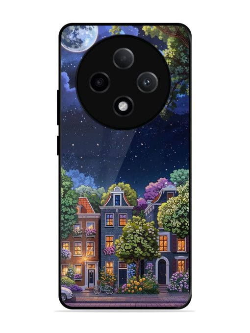 Moonlit Streets Glossy Soft Edge Case for Oppo F27 (5G)