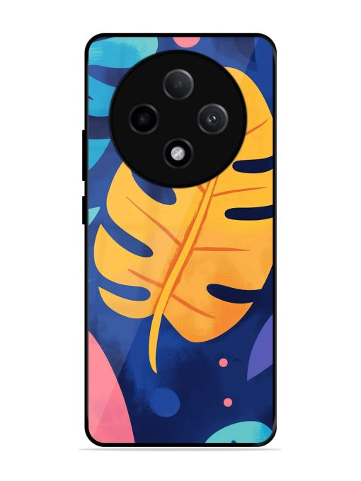 Tropical Tapestry Glossy Soft Edge Case for Oppo F27 (5G)