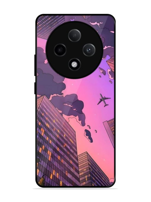 Urban Twilight Glossy Soft Edge Case for Oppo F27 (5G)