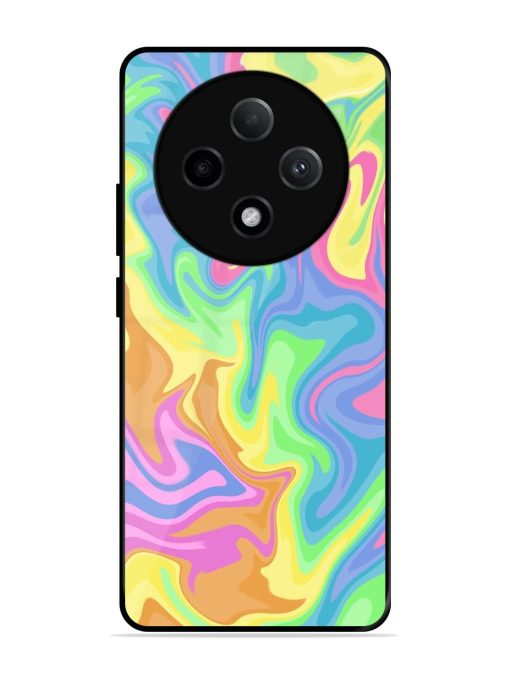 Whimsical Swirl Glossy Soft Edge Case for Oppo F27 (5G)