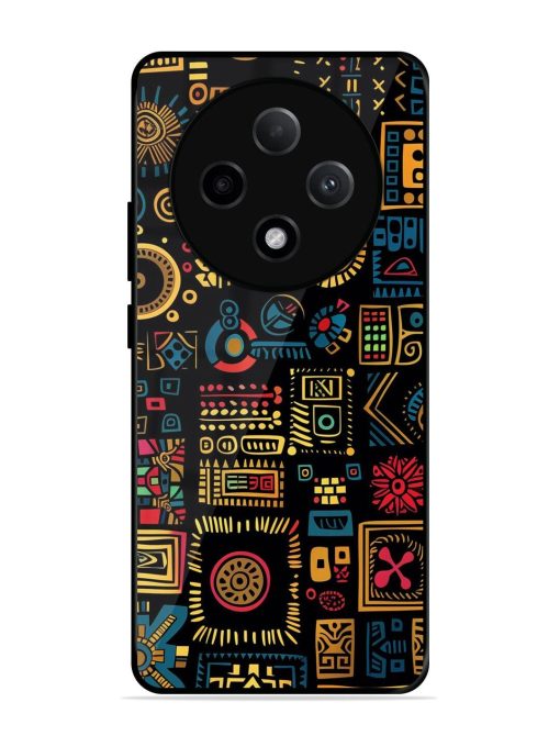 Tribal Tapestry Glossy Soft Edge Case for Oppo F27 (5G)