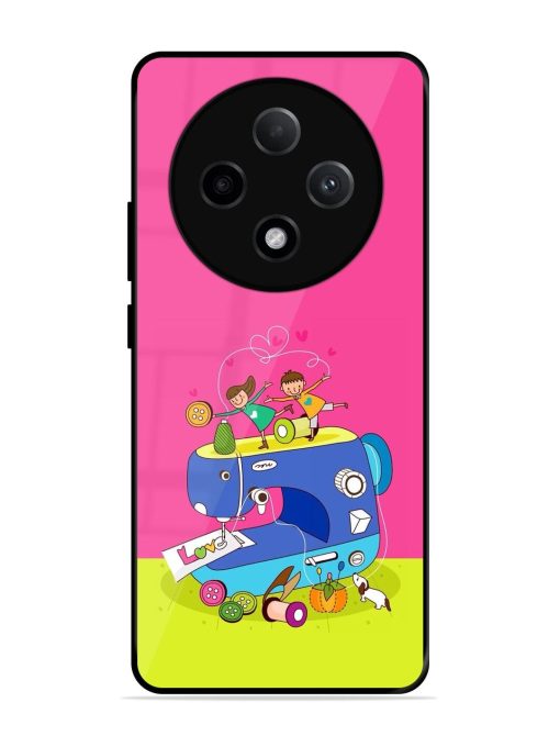 Sew Cute Glossy Soft Edge Case for Oppo F27 (5G)