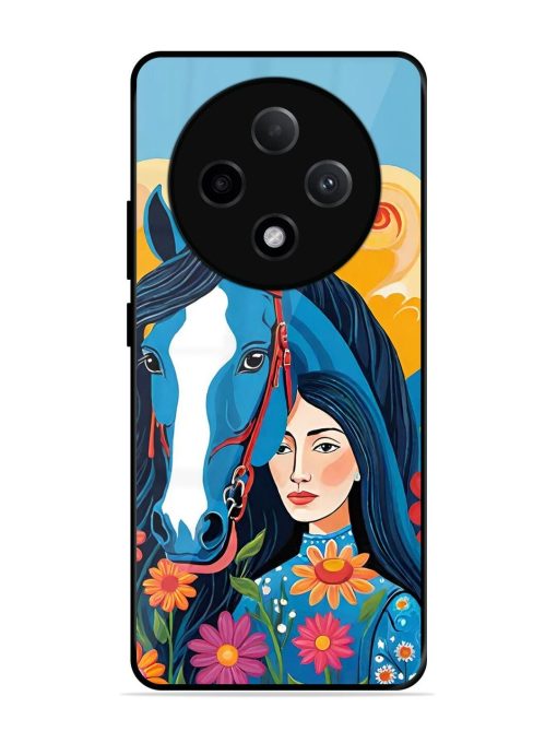 Equine Enchantment Glossy Soft Edge Case for Oppo F27 (5G)