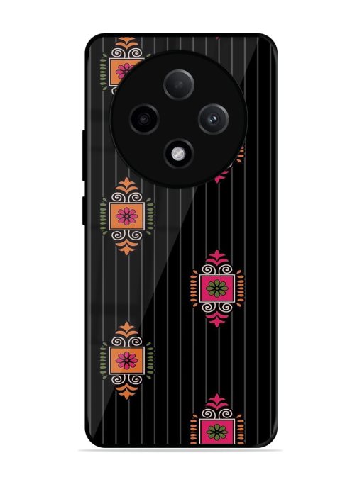 Ornate Elegance Glossy Soft Edge Case for Oppo F27 (5G)