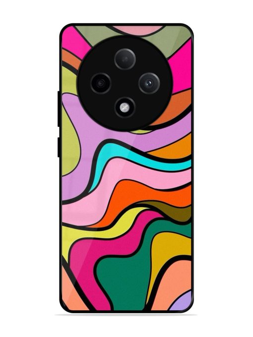 Wavy Wonder Glossy Soft Edge Case for Oppo F27 (5G)