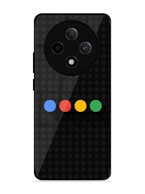 Google Dots Glossy Soft Edge Case for Oppo F27 (5G)
