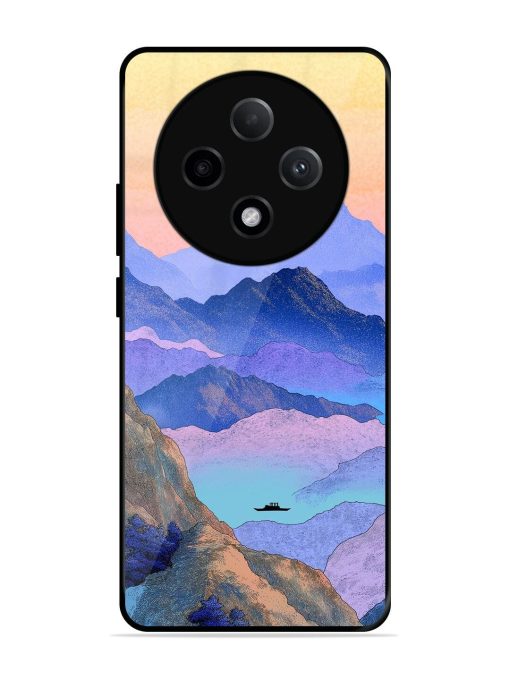 Mountain Mist Glossy Soft Edge Case for Oppo F27 (5G)