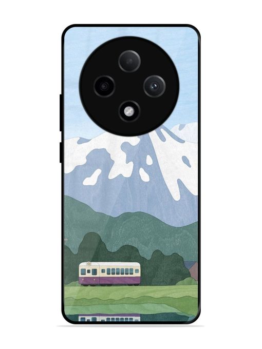 Mountainside Reflections Glossy Soft Edge Case for Oppo F27 (5G)