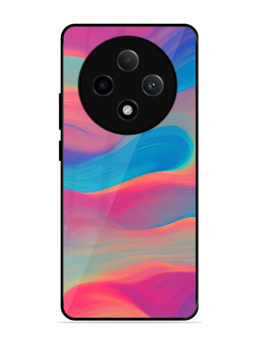 Wavy Wonder Glossy Soft Edge Case for Oppo F27 (5G)