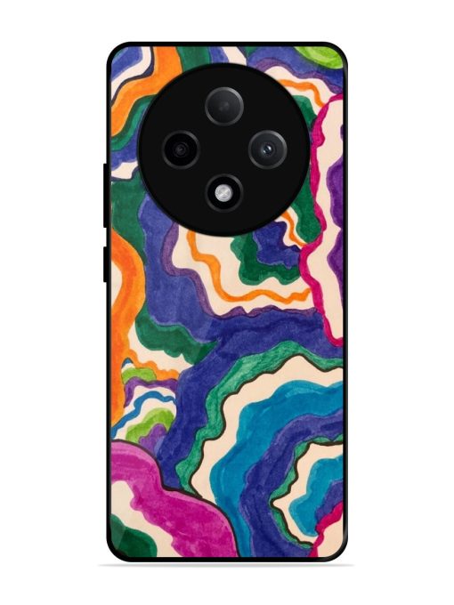 Wavy Wonder Glossy Soft Edge Case for Oppo F27 (5G)