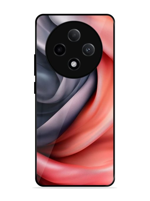 Swirling Silk Glossy Soft Edge Case for Oppo F27 (5G)