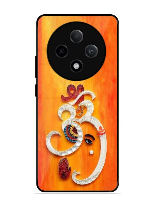 Ganesha In Quilling Art Glossy Soft Edge Case for Oppo F27 (5G)