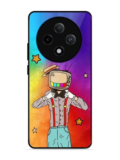 Tv Personality Glossy Soft Edge Case for Oppo F27 (5G)