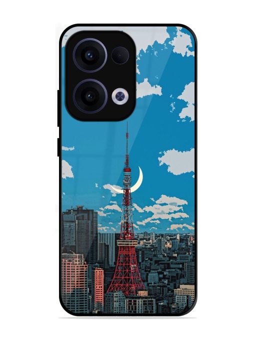 Tokyo Twilight Glossy Soft Edge Case for Oppo Reno 13 (5G)