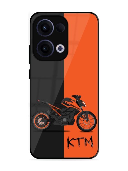 Orange Beast Glossy Soft Edge Case for Oppo Reno 13 (5G)