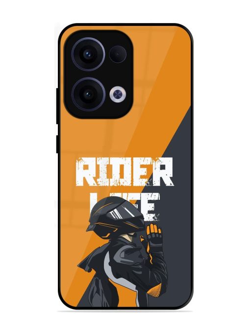 Ride Never Ends Glossy Soft Edge Case for Oppo Reno 13 (5G)