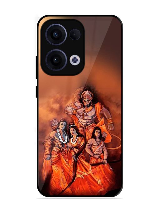 Sita Ram Glossy Soft Edge Case for Oppo Reno 13 (5G)