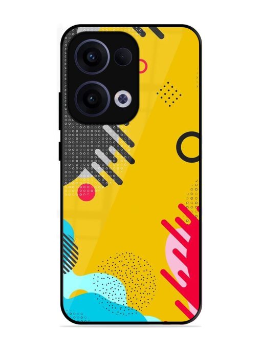 Neon Pop Glossy Soft Edge Case for Oppo Reno 13 (5G)