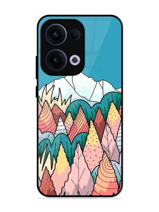 Mountain Dreamscape Glossy Soft Edge Case for Oppo Reno 13 (5G)