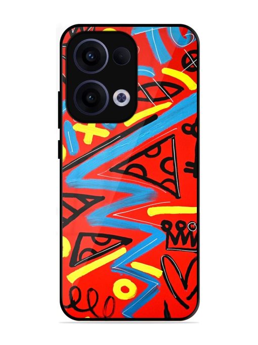 Groovy Garden Glossy Soft Edge Case for Oppo Reno 13 (5G)
