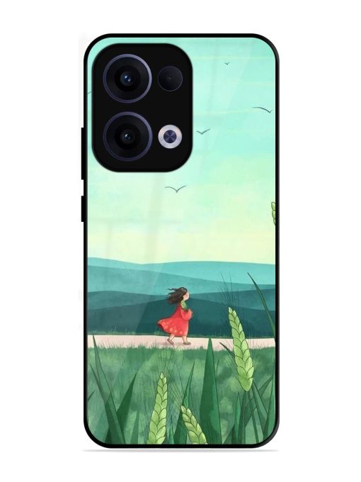 Solitude'S Serenity Glossy Soft Edge Case for Oppo Reno 13 (5G)