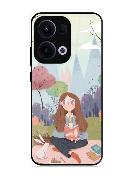 The Bookish Escape Glossy Soft Edge Case for Oppo Reno 13 (5G)