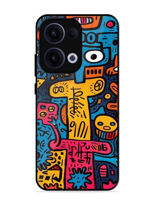 Doodletopia Glossy Soft Edge Case for Oppo Reno 13 (5G)
