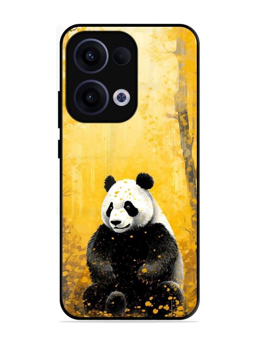 Golden Solitude Glossy Soft Edge Case for Oppo Reno 13 (5G)