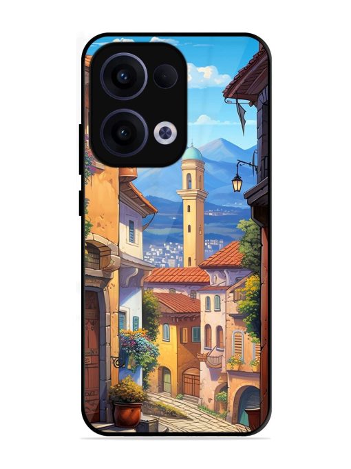 Tuscan Twilight Glossy Soft Edge Case for Oppo Reno 13 (5G)