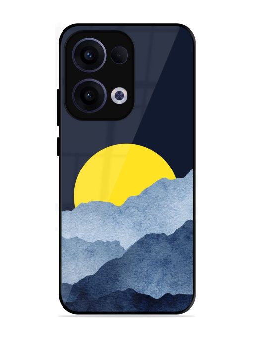 Golden Hour Horizon Glossy Soft Edge Case for Oppo Reno 13 (5G)