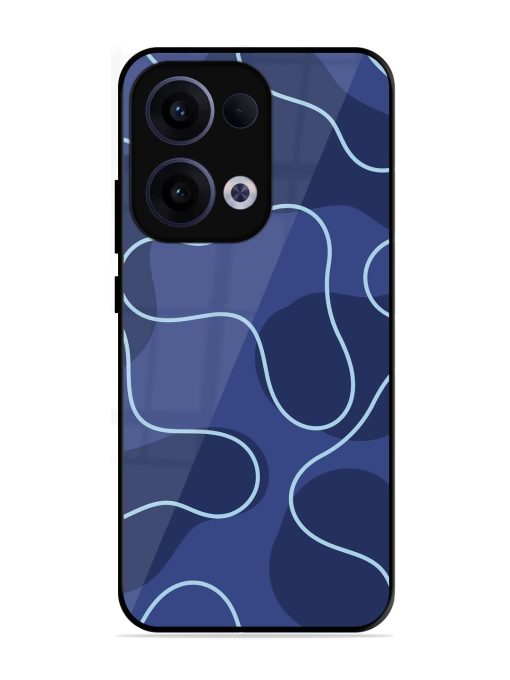Midnight Maze Glossy Soft Edge Case for Oppo Reno 13 (5G)