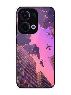 Urban Twilight Glossy Soft Edge Case for Oppo Reno 13 (5G)