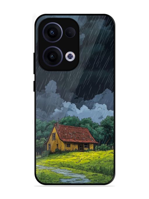 Rainy Day Retreat Glossy Soft Edge Case for Oppo Reno 13 (5G)