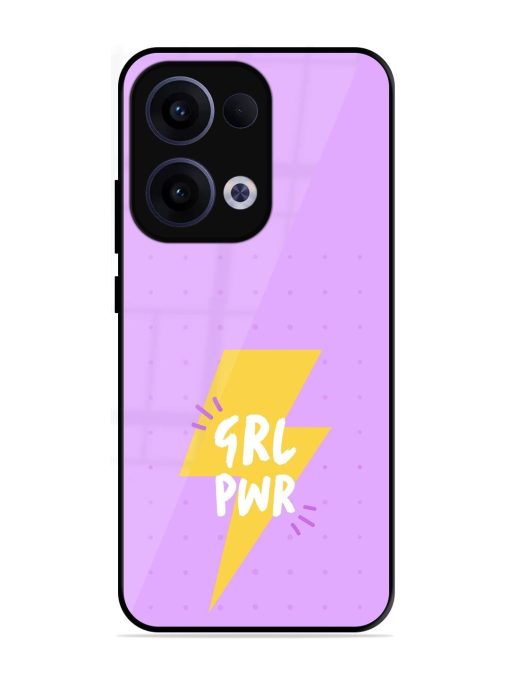 Girl Power Spark Glossy Soft Edge Case for Oppo Reno 13 (5G)