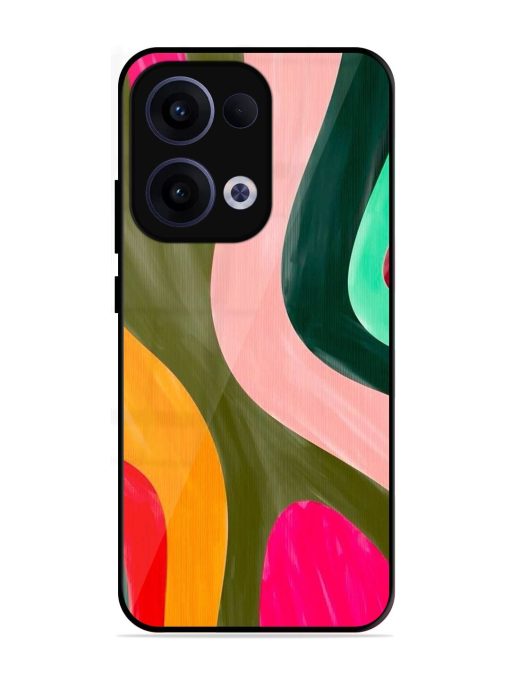 Wavy Wonder Glossy Soft Edge Case for Oppo Reno 13 (5G)