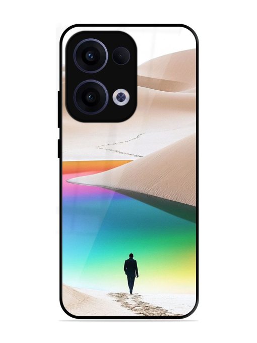 Desert Dreams Glossy Soft Edge Case for Oppo Reno 13 (5G)