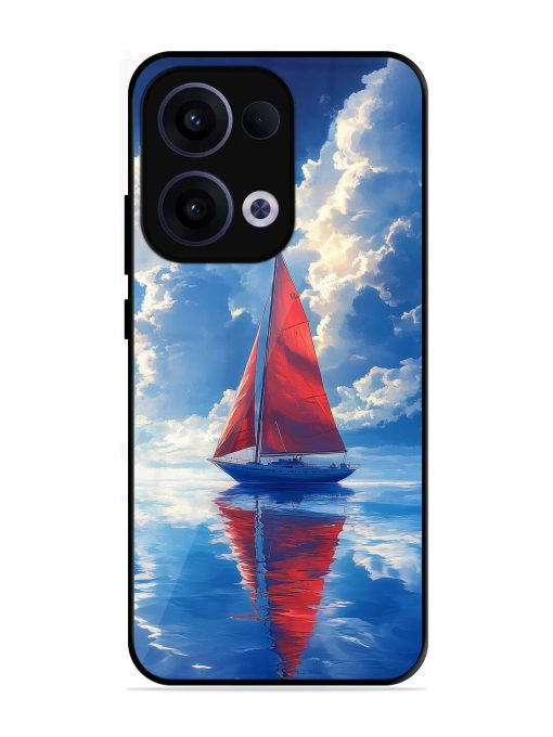 Crimson Sails Glossy Soft Edge Case for Oppo Reno 13 (5G)