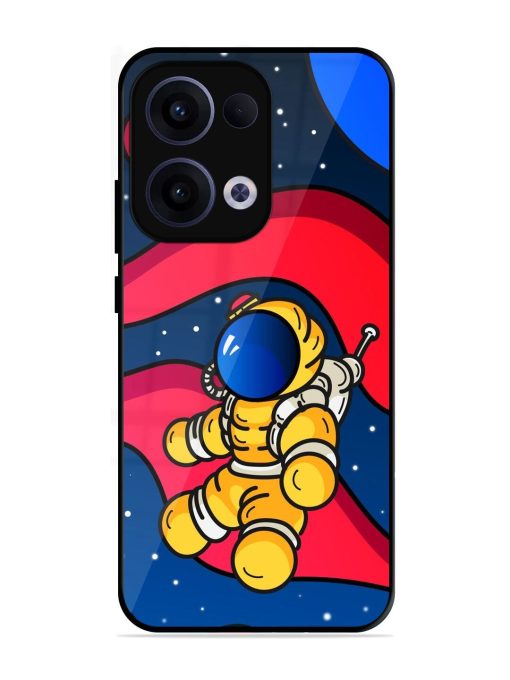 Cosmic Cruiser Glossy Soft Edge Case for Oppo Reno 13 (5G)