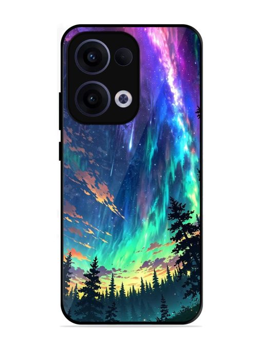 Cosmic Canvas Glossy Soft Edge Case for Oppo Reno 13 (5G)
