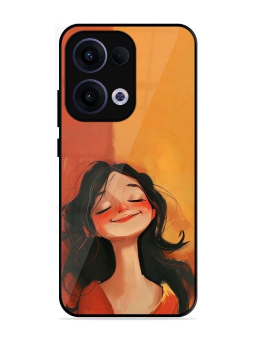 Neon Girl Glossy Soft Edge Case for Oppo Reno 13 (5G)